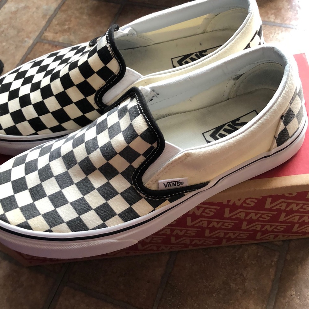 Slip On Checkerboard Vans